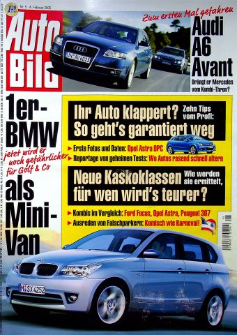 Deckblatt Auto Bild (05/2005)